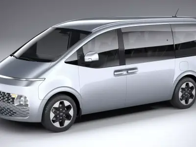 Hyundai Staria 2022 3D model