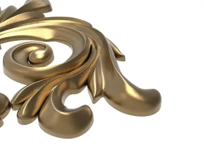  decorative pattern ready for 3D printing 3D model 200