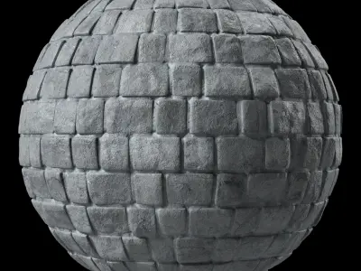 Stone Wall Materials 43- Stone walls Sbsar Pbr 4k Seamless Texture