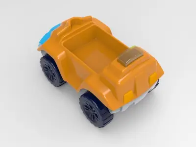 ATV vehicle 3D model