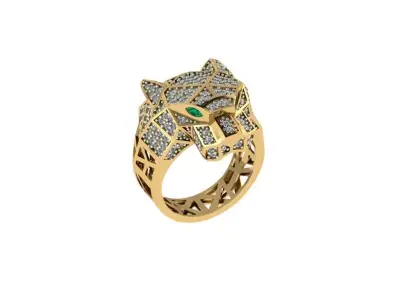 30 micron leon ring 3dm formatinda 3D print model