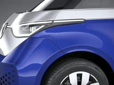 Volkswagen ID Buzz Cargo 2023 3D model