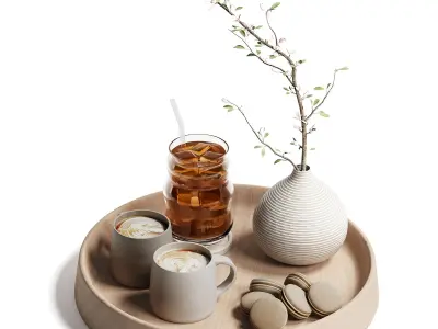 Decorative Set 19 3D model