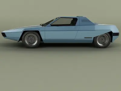 Ferrari Rainbow 3D model