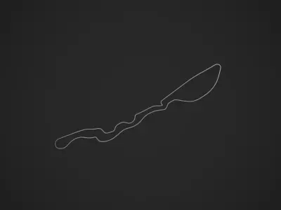 Jeddah Corniche Circuit - Saudi Arabia - 3D Printable 3D print model