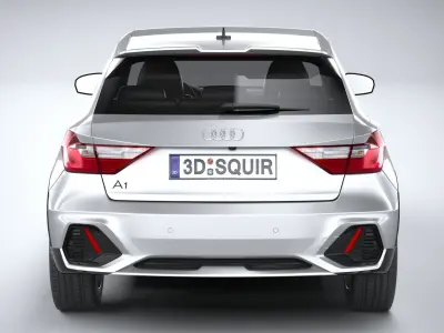 Audi A1 Basic 2024 3D model