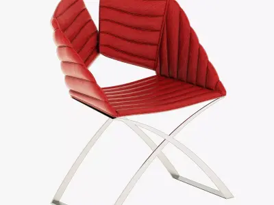 MIDJ Portofino Chair 3D model