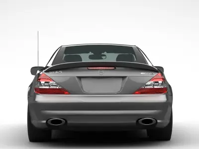 Mercedes Benz SL65 AMG R230 3D model