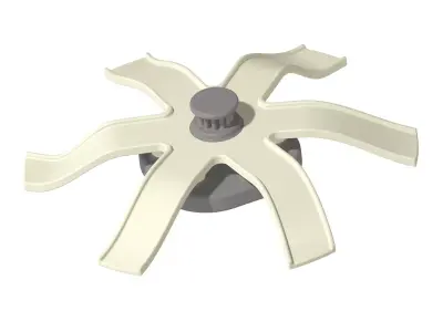 Highway Circular Bridge 3D print model