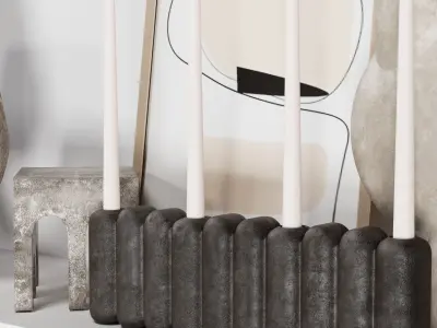 Decorative set 19  - 101cph 3D model