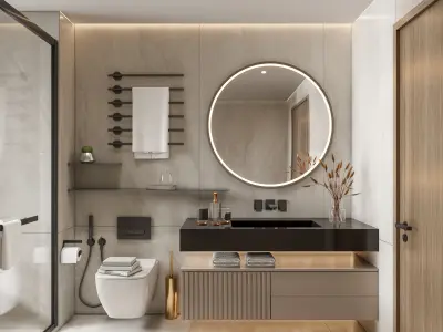Bathroom 63 3D model