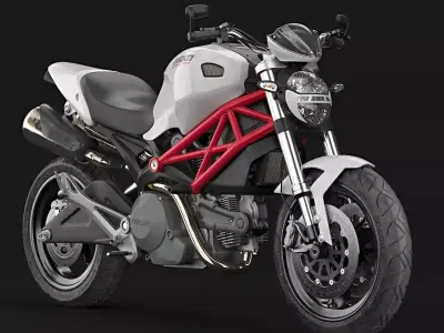Ducati Monster 696 3D model