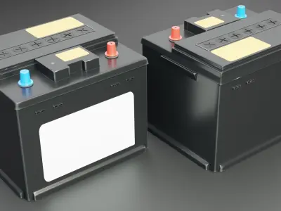 Automotive Battery Pack 3D model