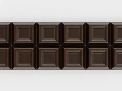 -Chocolate Bar V6- 3D model
