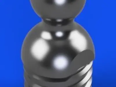 Flexible third hand 3D print model