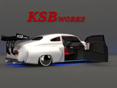 fm modfycar white 3D model