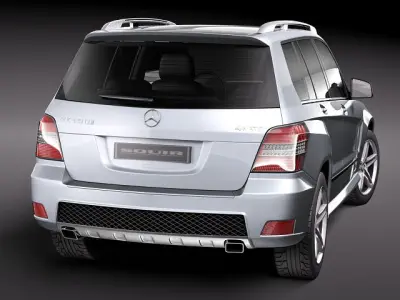 Mercedes GLK AMG 3D model
