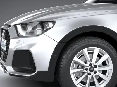 Audi A1 Basic 2024 3D model