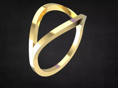 open ring  3D print model