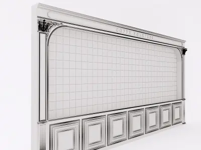 rack drawer rostik 3D model