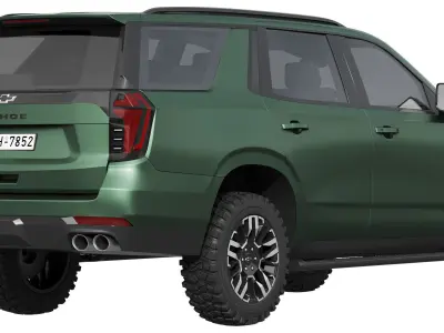 Chevrolet Tahoe Z71 2025 3D model
