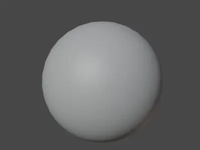 Golf Ball 01 Low-poly 3D model