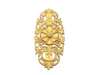 Classic decor ornament 151  3D model