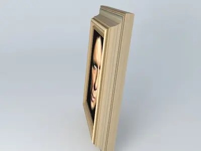 Famous People Daniel Craig Eyes Illusion Free 3D model