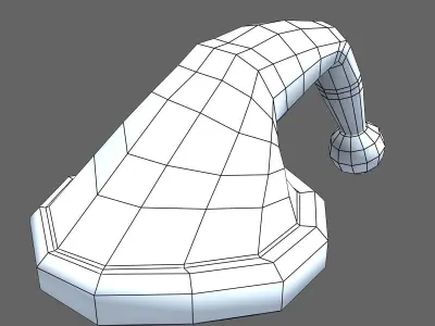 Christmas Cap 3D model