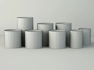 Tealight holders by HM Home 3D model