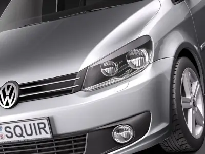 Volkswagen Cross - Touran 3D model