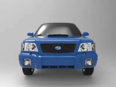 Subaru Forester S Turbo 2000 3D model
