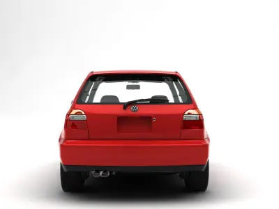 Volkswagen Golf 3 3D model