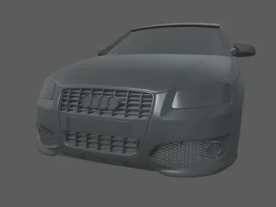 Audi A3 S3 2006 3D print model