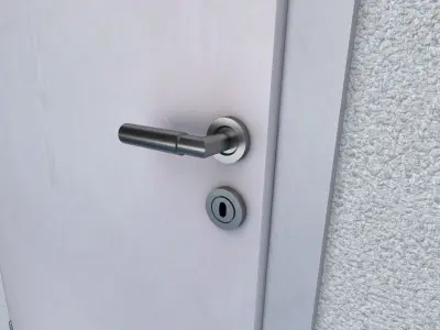 Room Door Low-poly 3D model