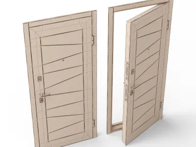 Jade Door 3D model