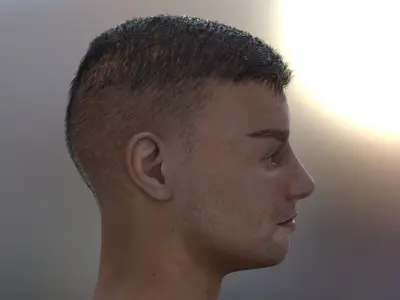 Metahuman 05 Soni Low-poly 3D model