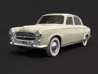 Peugeot 403 Berline 3D model