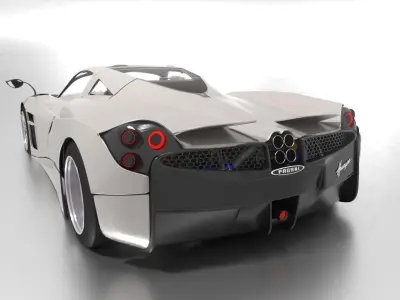 Pagani Huayra 3D model