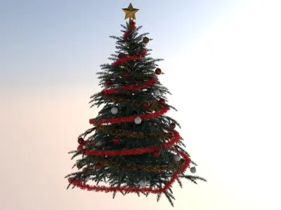 Christmas tree 3D model