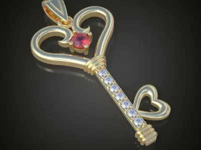 My Exclusive Pendant  3D 0116 printable model9 3D print model