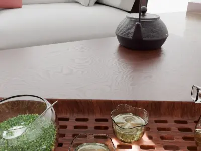 A Japanese-style room 3D model