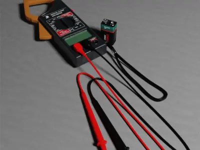 Digital AVO Meter 3D model