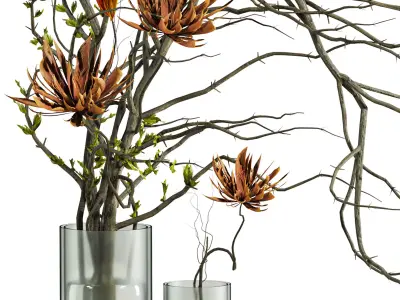 Autumn Bouquet 3D model