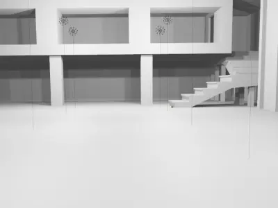 garage house super quality 3D model