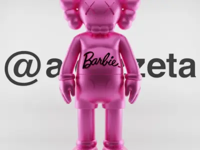 Kaws Barbie for Print 3D print model