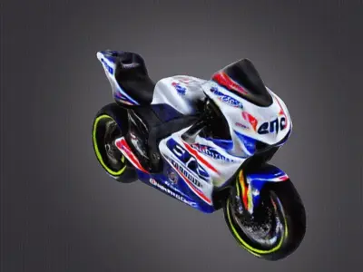 Racing motor 3D print model