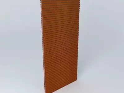 Wall pegboard Free 3D model