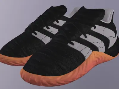 ADIDAS SOBAKOV PBR Low-poly 3D model