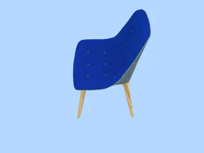 Soft chair 3D model